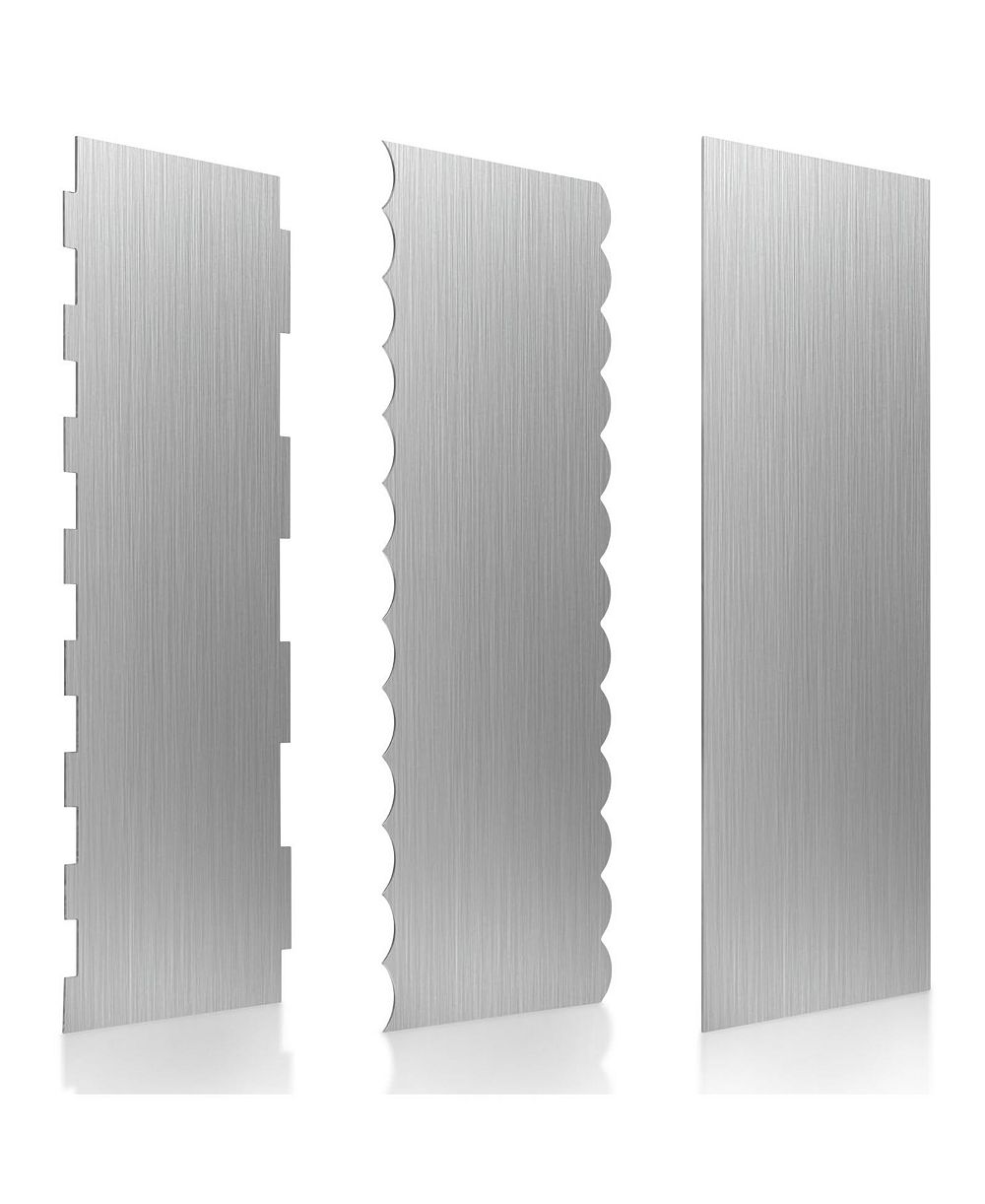 XDOVET Stainless Steel Cake Scraper Decorating Tool