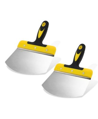 XDOVET Stainless Steel Bucket Scoop Putty Scraper  pair of 2