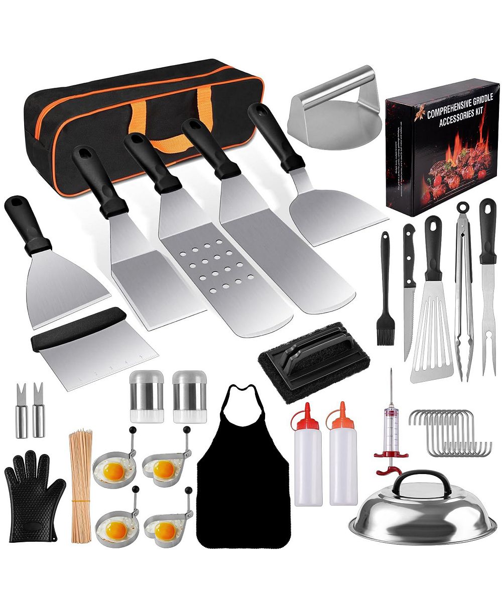 XDOVET Griddle Accessories Spatula Set Basting Cover Outdoor Barbecue