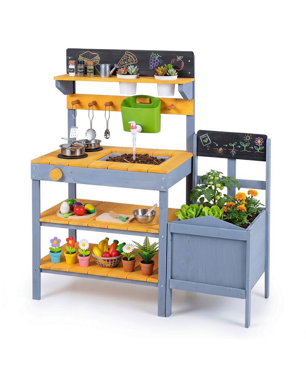 HONGGE Игровой набор Mud Kitchen 9-Piece