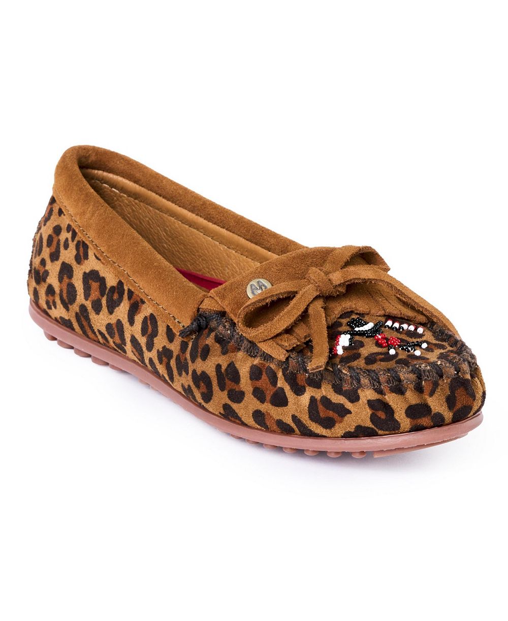 Minnetonka Женские мокасины Thunderbird Animikii Leopard