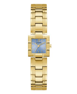 GUESS Women's Quartz Gold-Tone Stainless Steel Watch 21mm