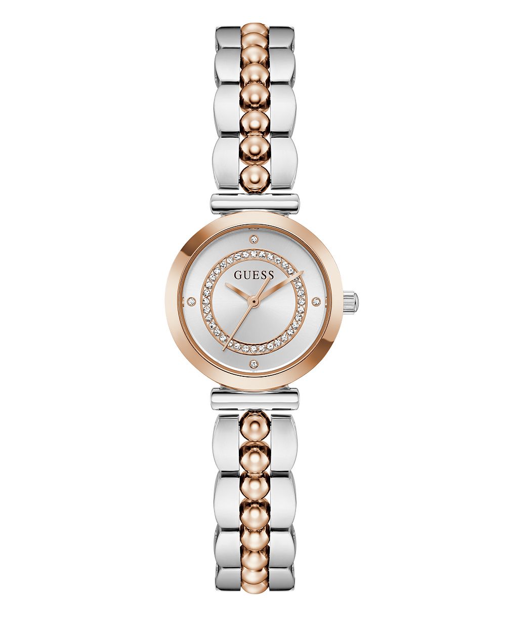Женские кварцевые часы GUESS Two-Tone Stainless Steel 26mm