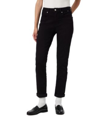 Mavi Jeans Women's Kathleen Mid-Rise Cuffed-Hem Boyfriend Jeans, 28" Inseam