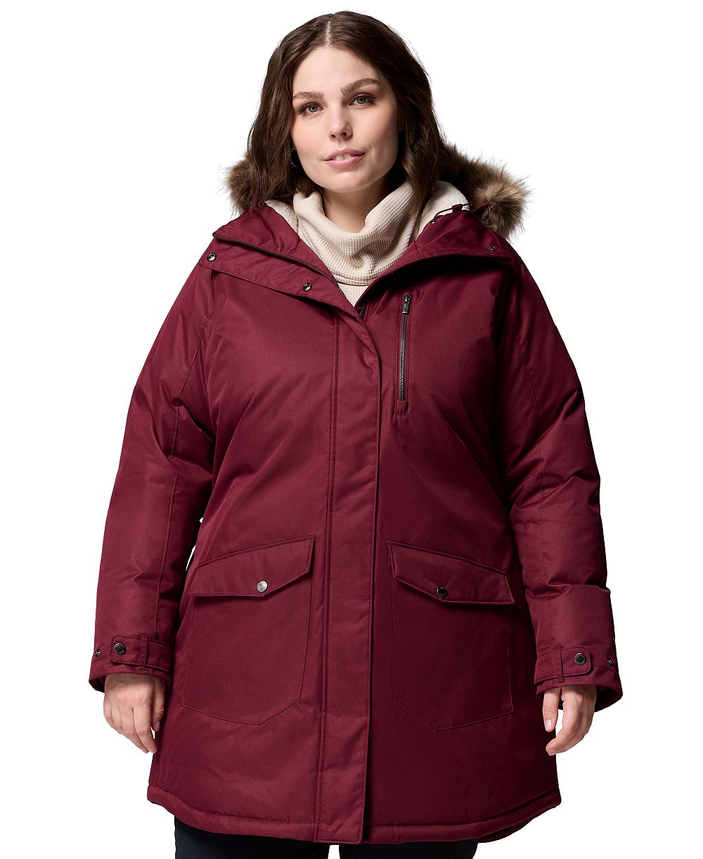 Columbia Plus Size Suttle Mountain™ Long Insulated Sherpa-Lined Jacket