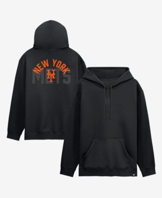 Fanatics Men's New York Mets Black Out Fleece Hoodie