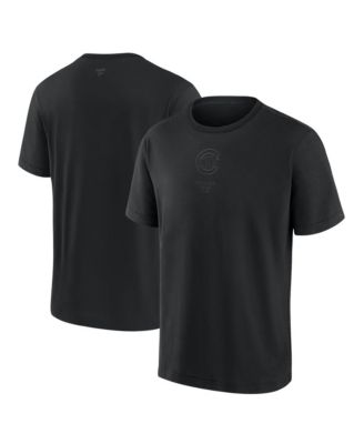 Мужская футболка Fanatics Chicago Cubs Black Out Heavyweight