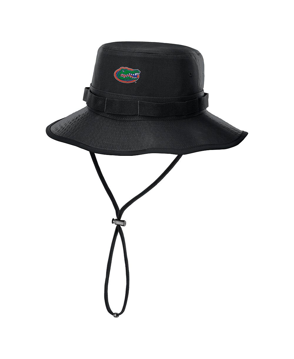 Мужская панама Jordan Florida Gators 2026 Sideline Apex Boonie Bucket черная