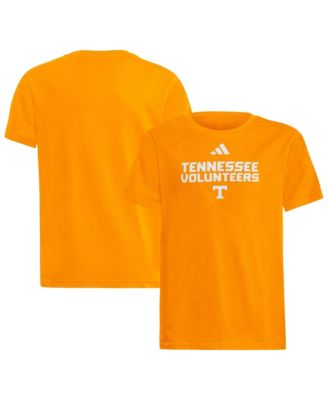 Adidas Big Boys and Girls Tennessee Orange Tennessee Volunteers Wordmark Fresh T-Shirt