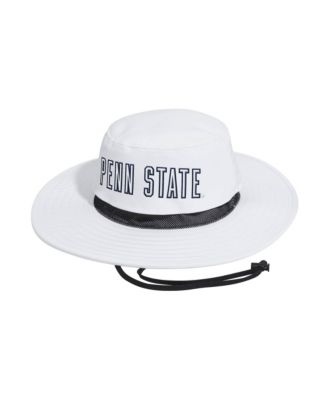 Adidas Men's White Penn State Nittany Lions 2026 Sideline Wide Brim Boonie Bucket Hat