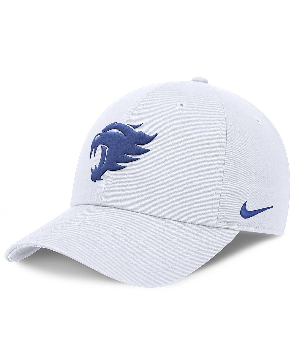 Мужская кепка Nike White Kentucky Wildcats Club Dri-FIT Adjustable