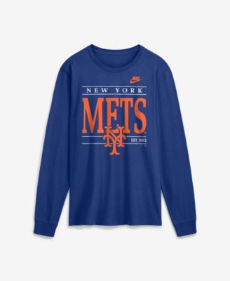Nike Men's Royal New York Mets Cooperstown Graphic Long Sleeve T-Shirt