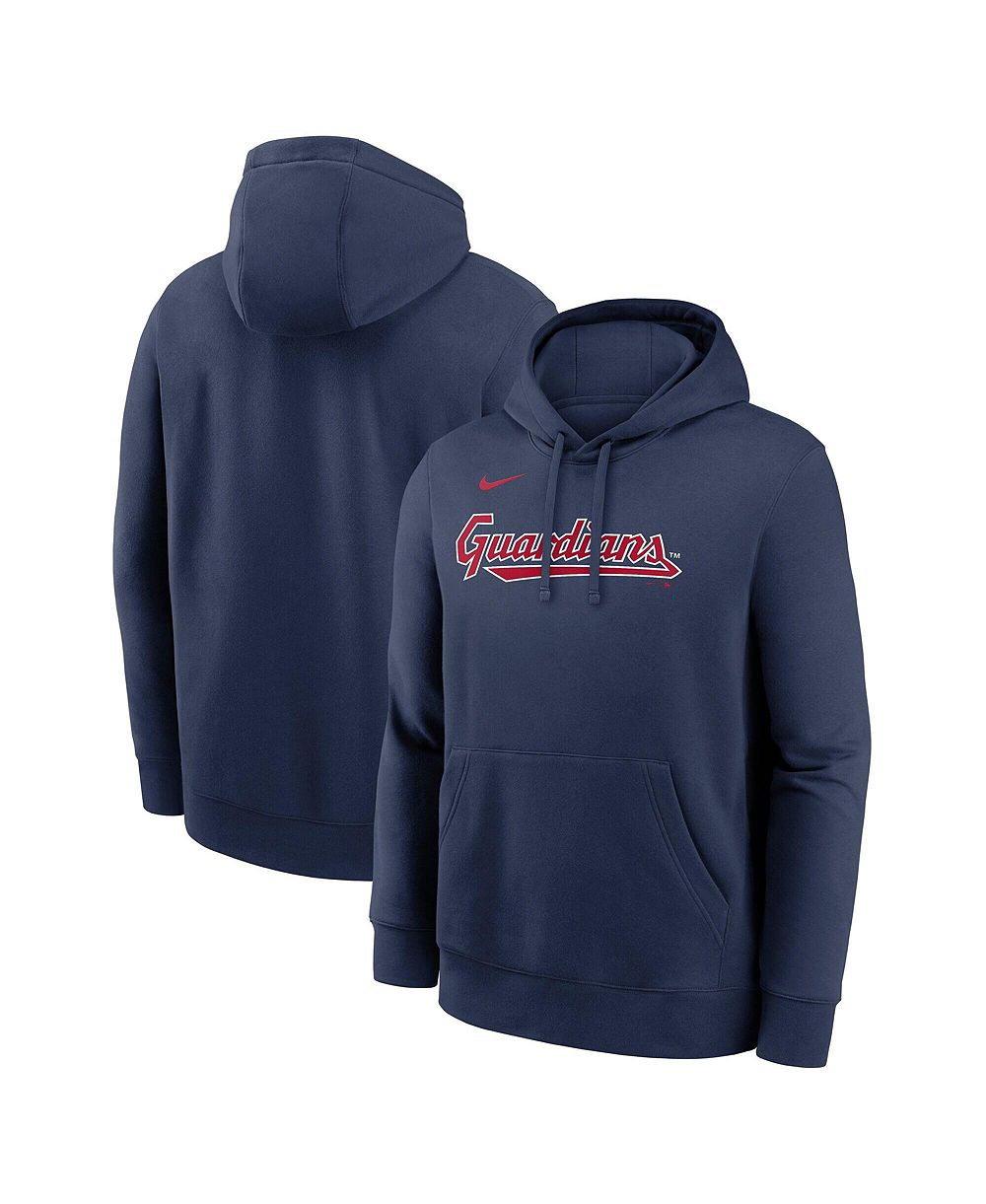 Мужская толстовка Nike Cleveland Guardians Navy Dri-FIT Club
