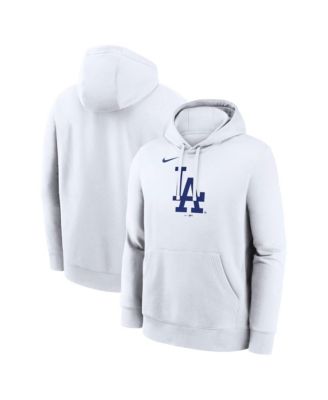 Мужское худи Nike White Los Angeles Dodgers Logo Club