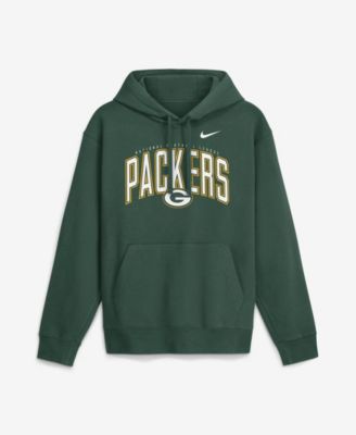 Nike Men's Green Green Bay Packers Expect Victory Club Fleece Pullover Hoodie