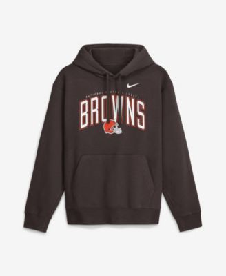 Мужское худи Nike Cleveland Browns Expect Victory Club Fleece Pullover