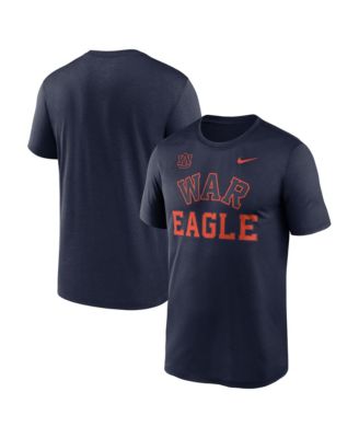Мужская футболка Nike Navy Auburn Tigers Primetime Arch Mantra Legend Dri-FIT