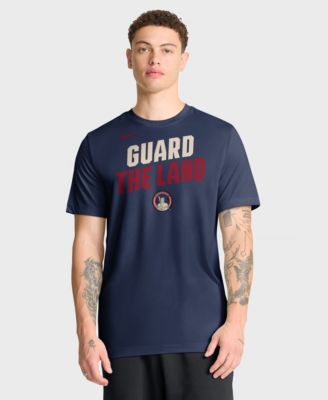 Мужская футболка Nike Dri-FIT с надписью команды Cleveland Guardians City Connect Navy