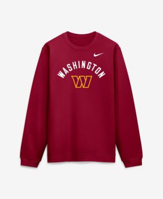 Мужское свитшот Nike Burgundy Washington Commanders Defensive Leader Club Fleece