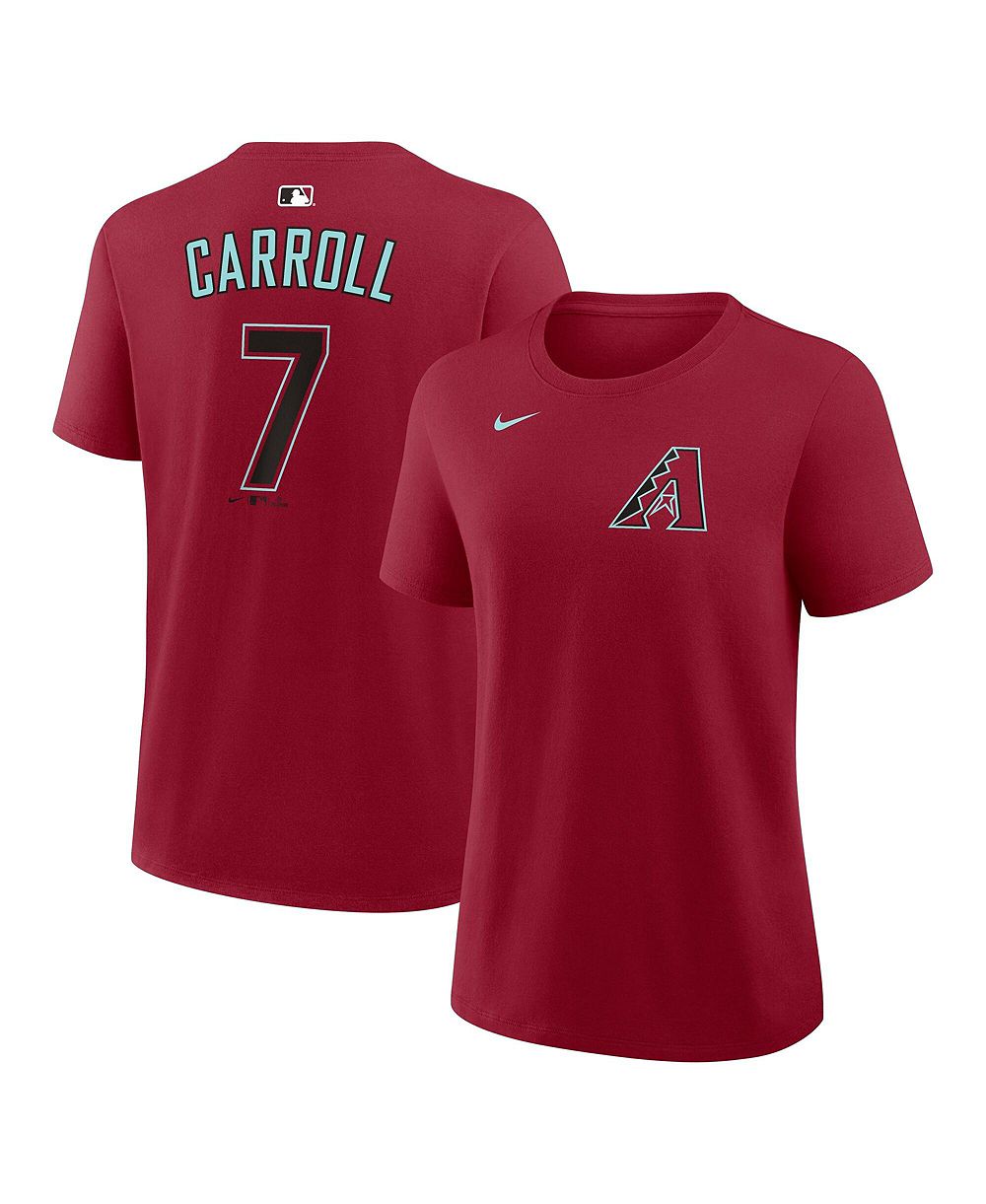 Nike Women's Corbin Carroll Red Arizona Diamondbacks Name & Number T-Shirt