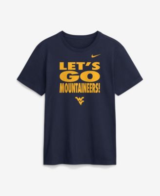 Мужская футболка Nike с надписью West Virginia Mountaineers 2026 Sideline Dri-FIT, темно-синяя