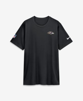Nike Men's Black Baltimore Ravens Alt Legend Small Logo Dri-FIT T-Shirt