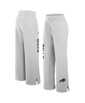 Женские широкие спортивные брю吃饭吃饭吃饭ые Nike Buffalo Bills Primetime Phoenix Fleece серого цвета