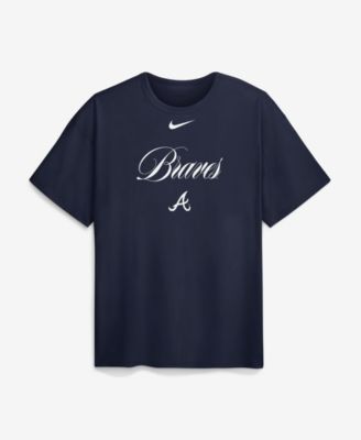 Nike Men's Navy Atlanta Braves 4x Champions Rings Local Max90 T-Shirt