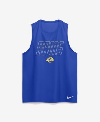 Nike Men's Royal Los Angeles Rams Kickoff Miler Dri-FIT Tank Top