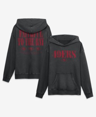 Fanatics Men's Black San Francisco 49ers Relaxed Intense Rivalry French Terry Hoodie