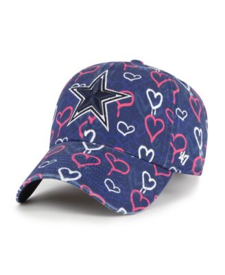 Детская кепка '47 Brand Big Girls Navy Dallas Cowboys Mural Clean Up регулируемая