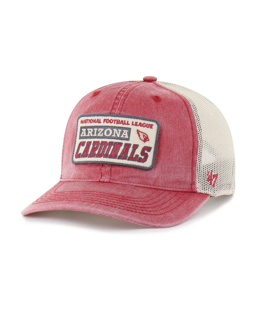 Мужская регулируемая кепка-траккер Cardinal Arizona Cardinals от 47 Brand