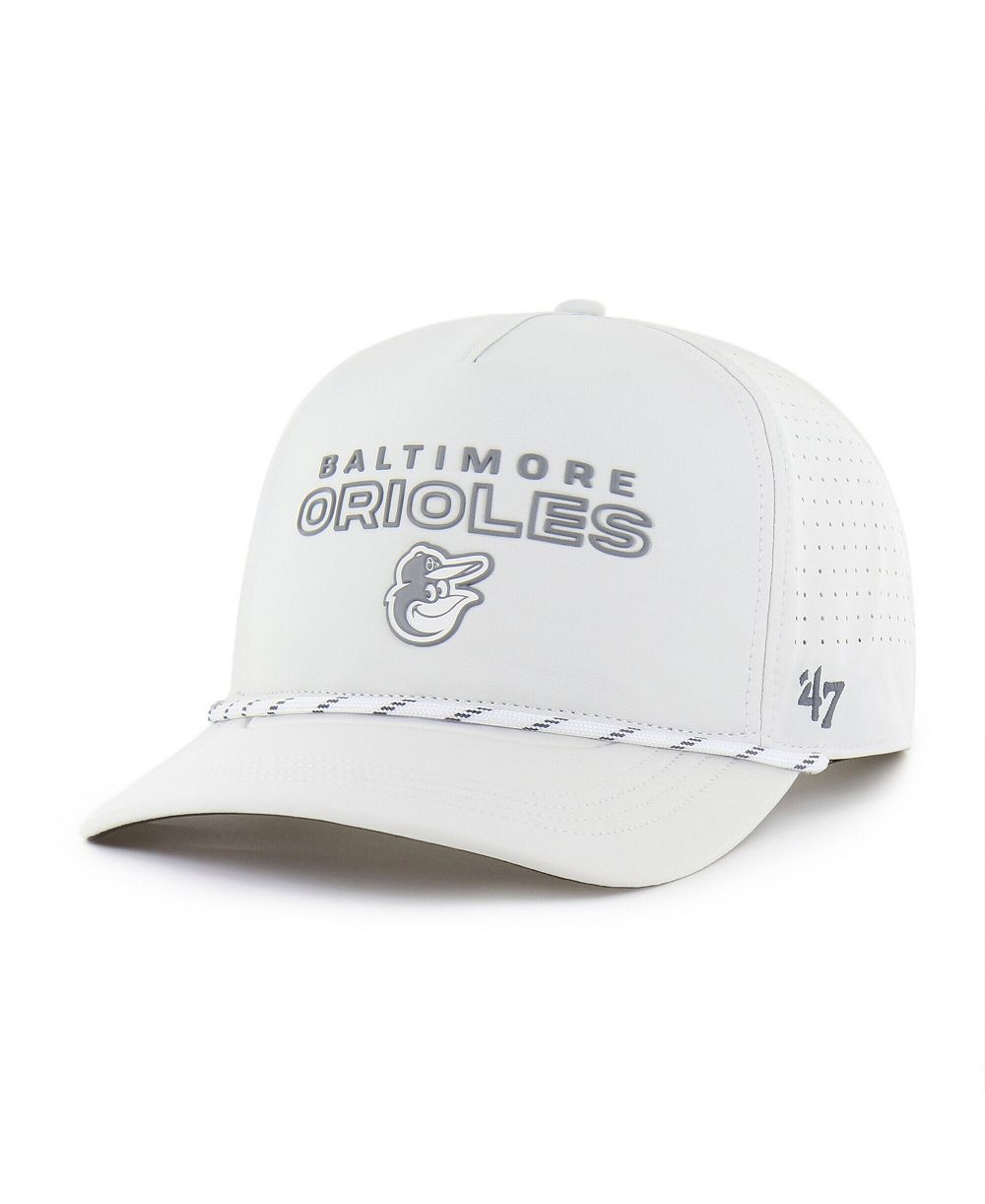 '47 Brand Мужская белая кепка Baltimore Orioles Forward Vault Hitch Adjustable