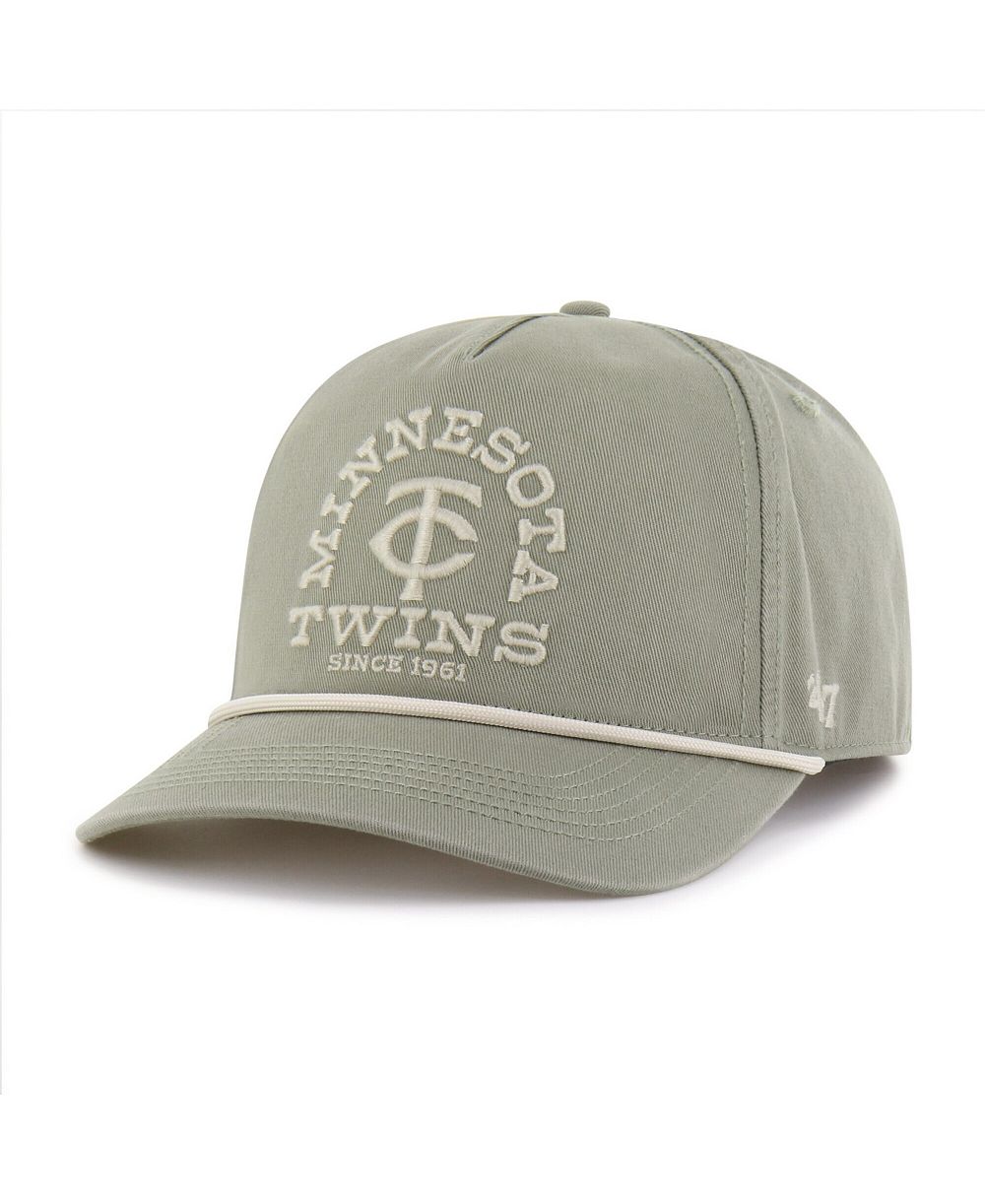 Мужская кепка '47 Brand Olive Minnesota Twins Canyon Ranchero Hitch Adjustable Hat