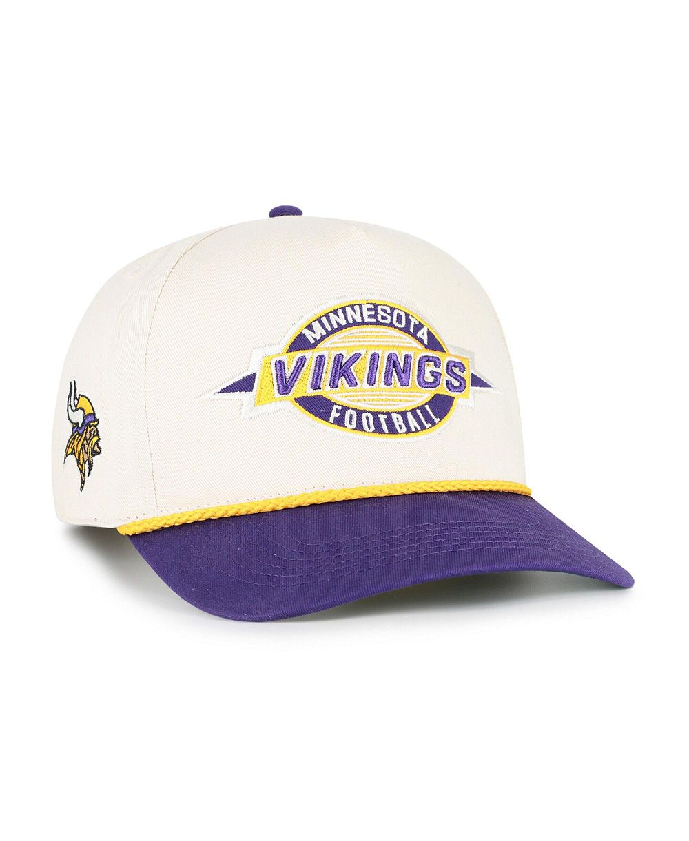 Детская бейсболка '47 Brand Natural Minnesota Vikings Freemont Hitch Adjustable