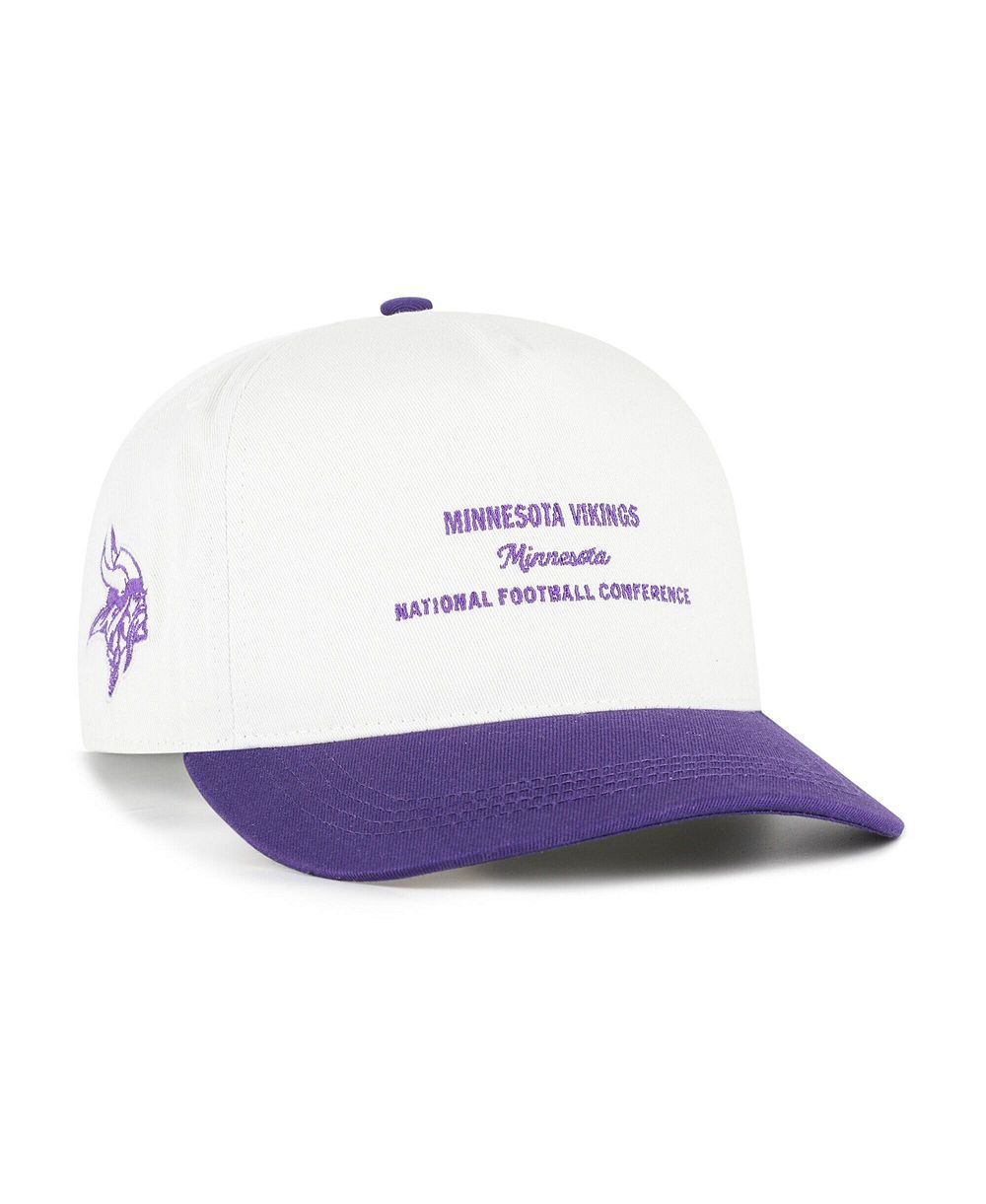 '47 Brand Men's White Minnesota Vikings Contemporary Two-Tone Hitch Adjustable Hat