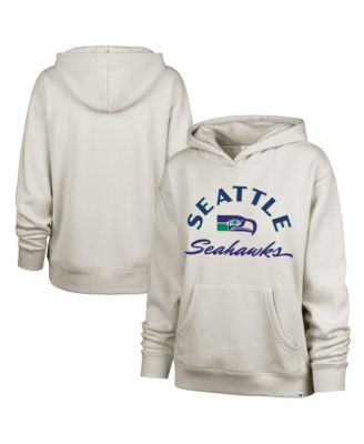 '47 Brand Women's Seattle Seahawks Whirlwind Naomi Graphic Dropped-Shoulder Hoodie