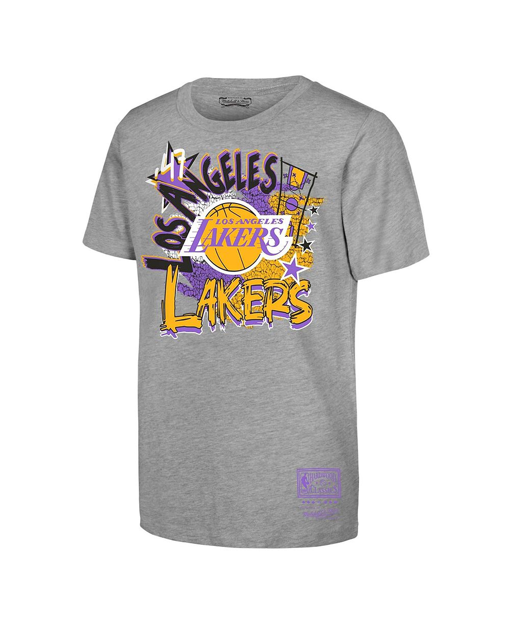 Mitchell & Ness Детская футболка Mitchell Ness Los Angeles Lakers Hardwood Classics Play by Play