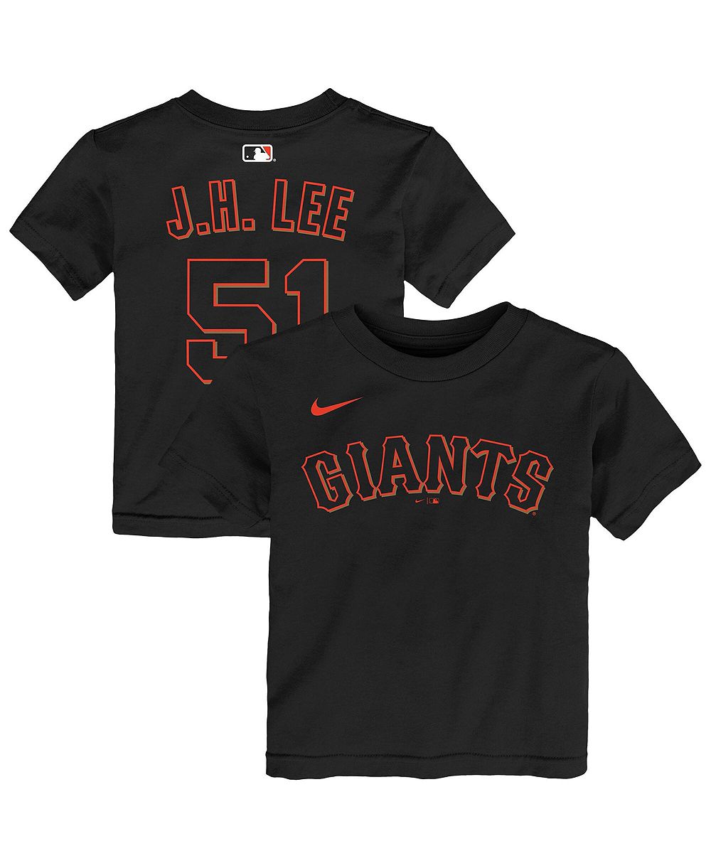 Nike Toddler Jung Hoo Lee Black San Francisco Giants Name & Number T-Shirt