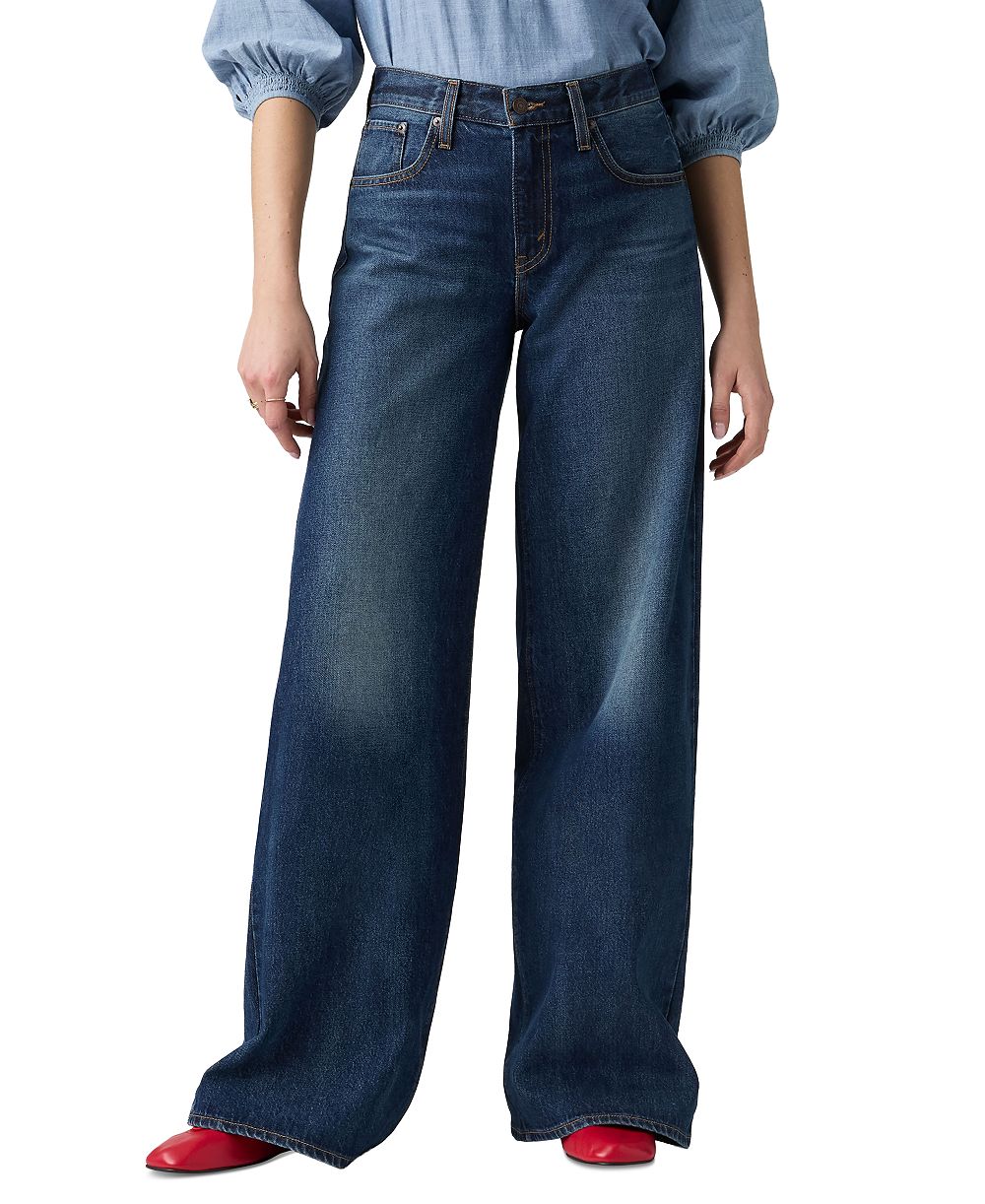 Levi's® Women's Middy Mid-Rise Wide-Leg Retro Jeans