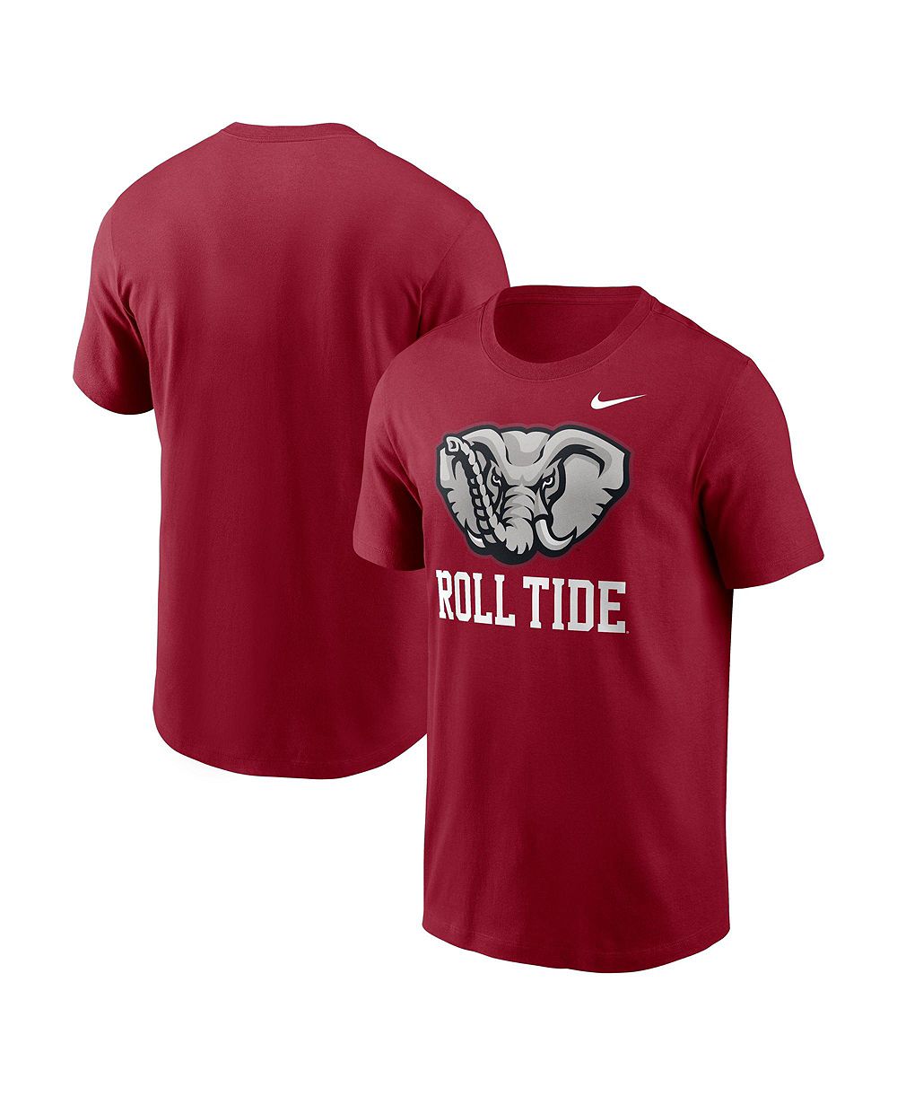 Nike Men's Crimson Alabama Crimson Tide Primetime Logo Mantra T-Shirt