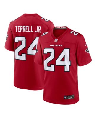 Мужская игровая джерси Nike A.J. Terrell Red Atlanta Falcons