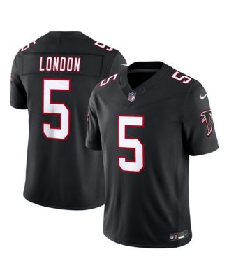 Nike Men's Drake London Black Atlanta Falcons Alternate Throwback Vapor F.U.S.E. Stitched Limited Jersey