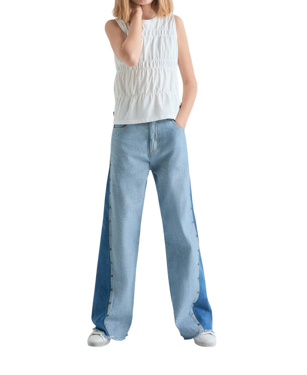 Детские джинсовые брюки Scalpers 4T - 16 Wide Leg Bicolor