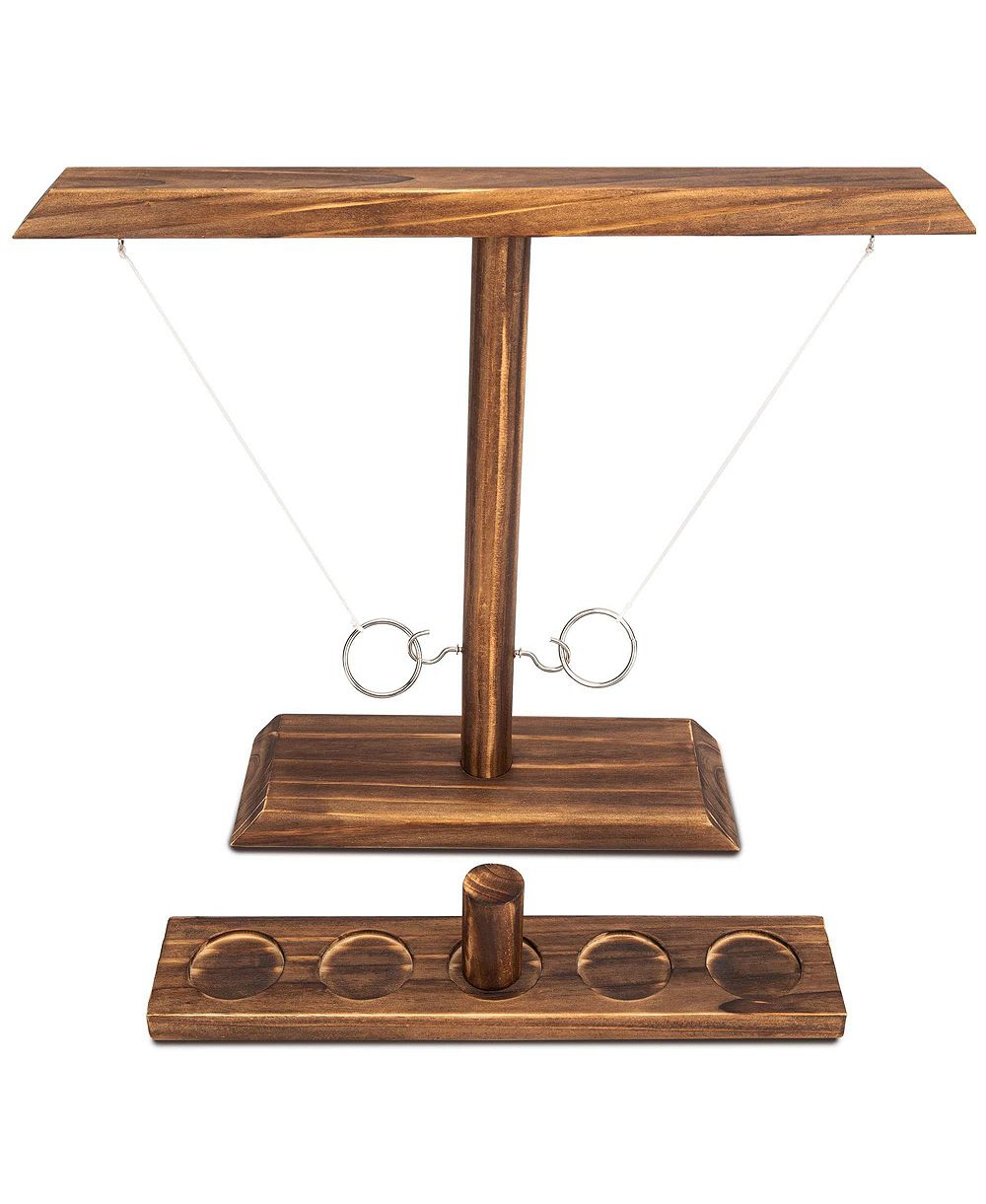 Игра Ring Toss AOFAR Wooden Hook Bar Party