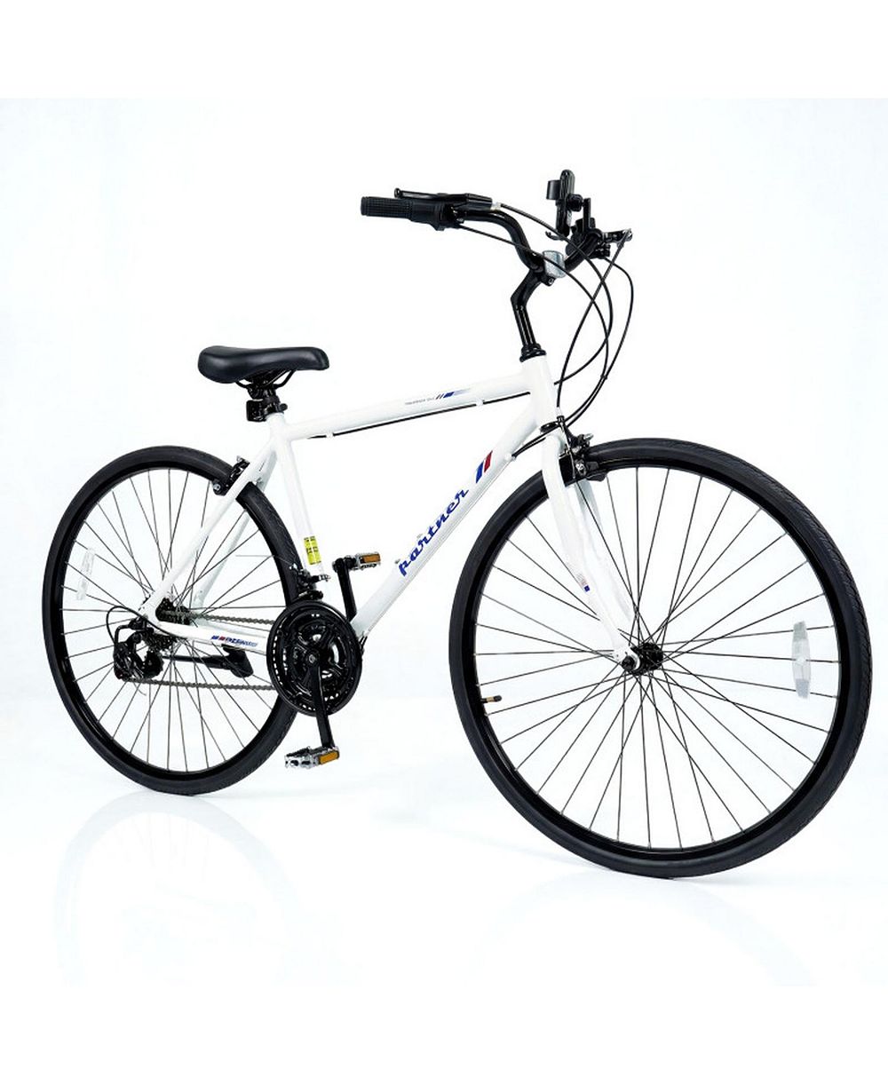 HONGGE гибридный алюминиевый велосипед 700C с трансмиссией Shimano 18 скоростей