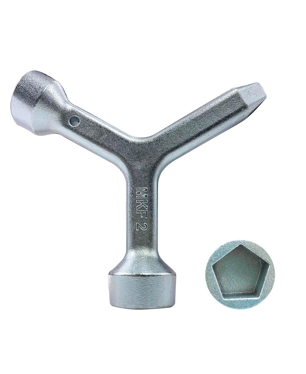 XDOVET Utility meter cabinet key triangular wrench