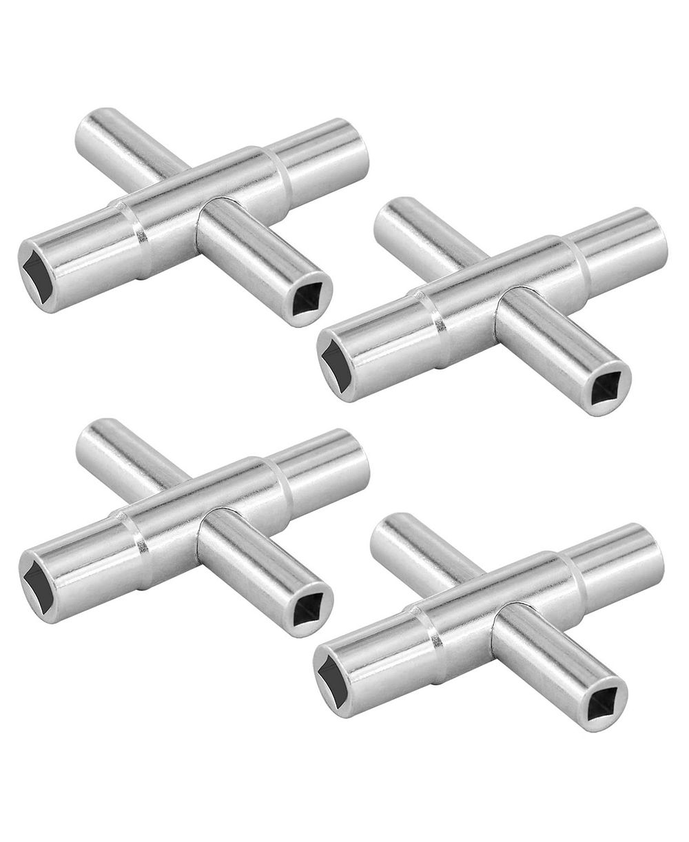 XDOVET 4 Way Sillcock Key Wrench Set Water Utility