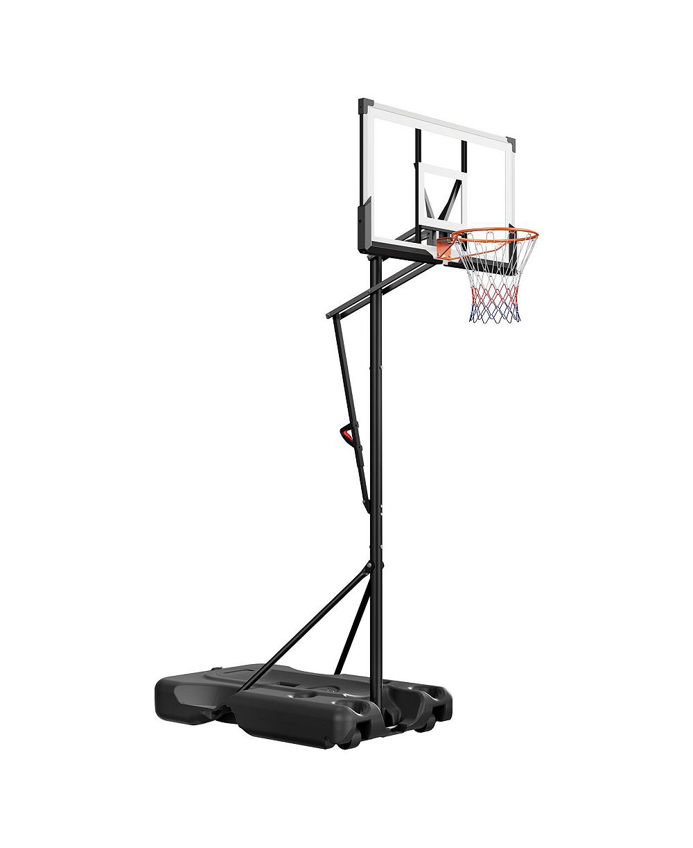 HONGGE Portable Basketball Hoop System with 54 in PC Backboard
