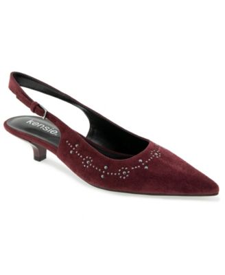 Женские туфли на каблуке Kensie Jace Kitten Heel Sling Back Pump